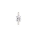 ARETE SOLITARIO BROSWAY COLOR PLATEADO FORMA ARRACADA FIW11