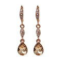 ARETES GIVENCHY WOODSTAR ORO ROSADO