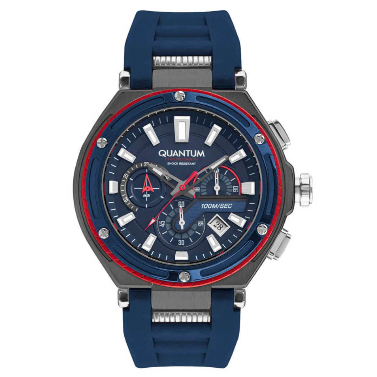 Reloj Quantum Color Azul Hng1010.099