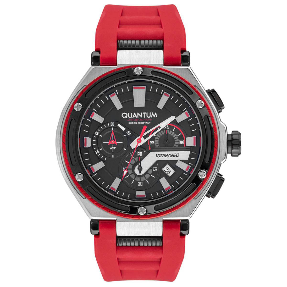 Reloj Quantum Color Rojo Hng1010.359
