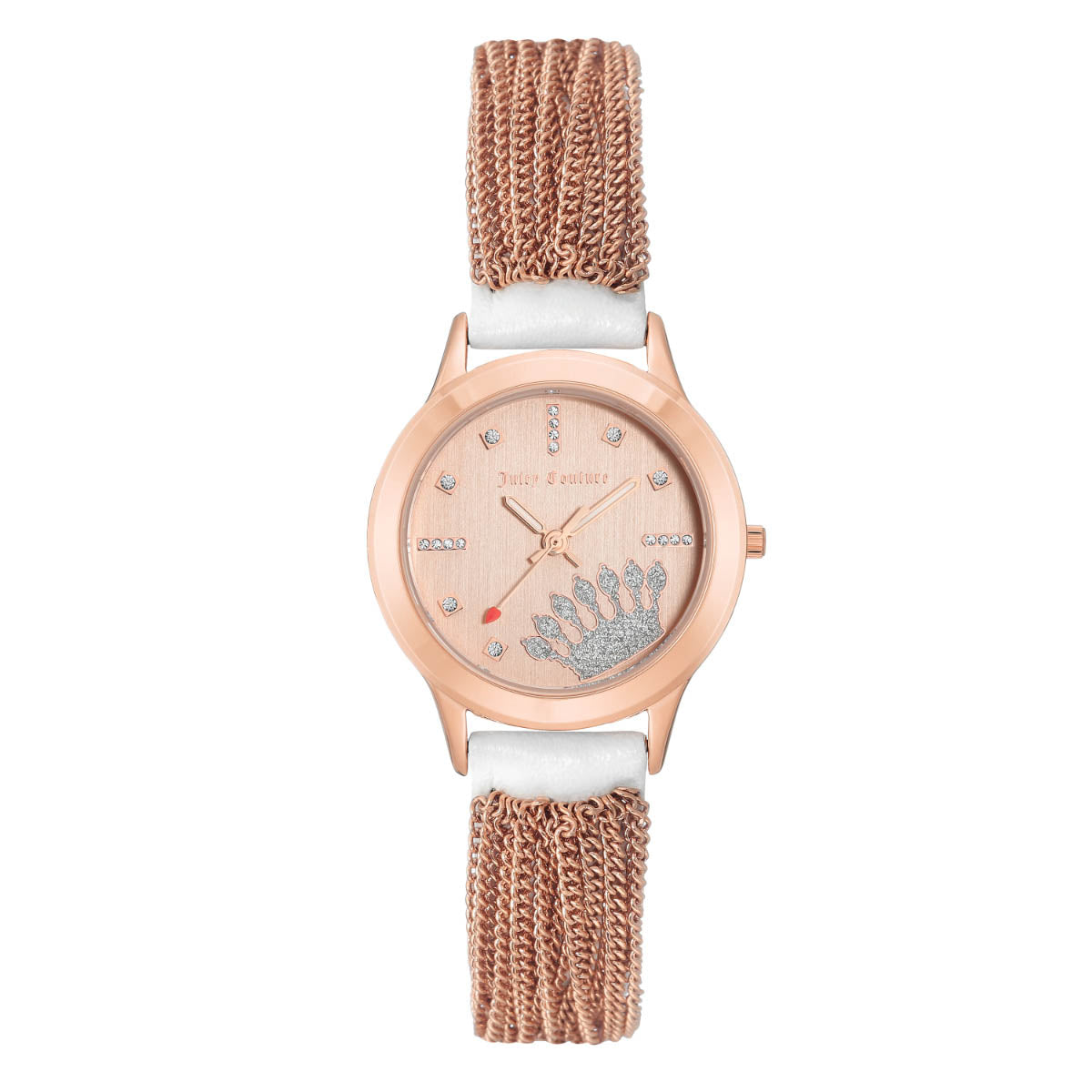 Reloj Juicy Couture Color Blanco Jc1070Rgwt