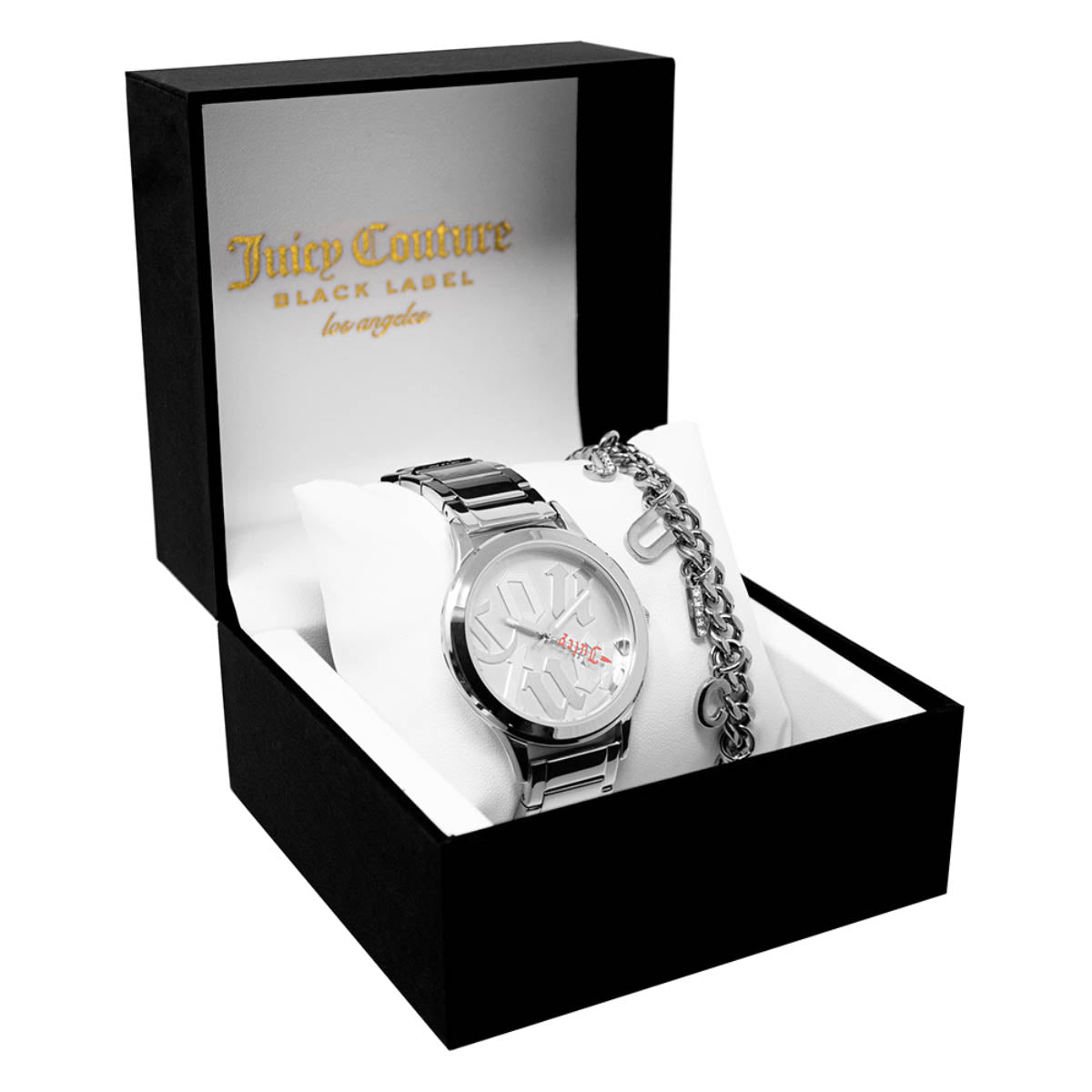Reloj Juicy Couture Color Plateado Jc1147Svst