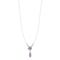COLLAR NAPIER PASTEL BLOSSOM PLATA