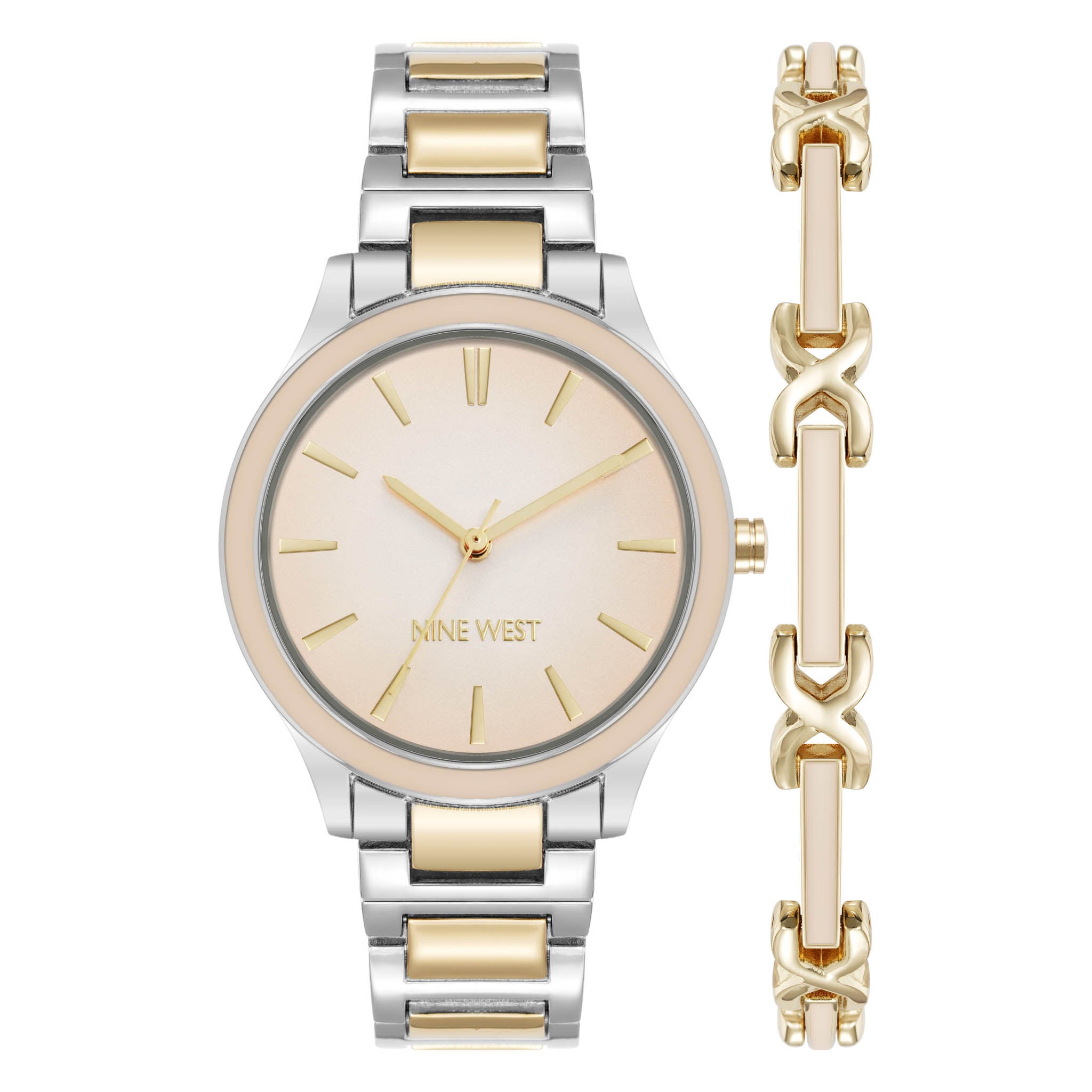 Reloj Nine West Bitono Nw2851Ttst