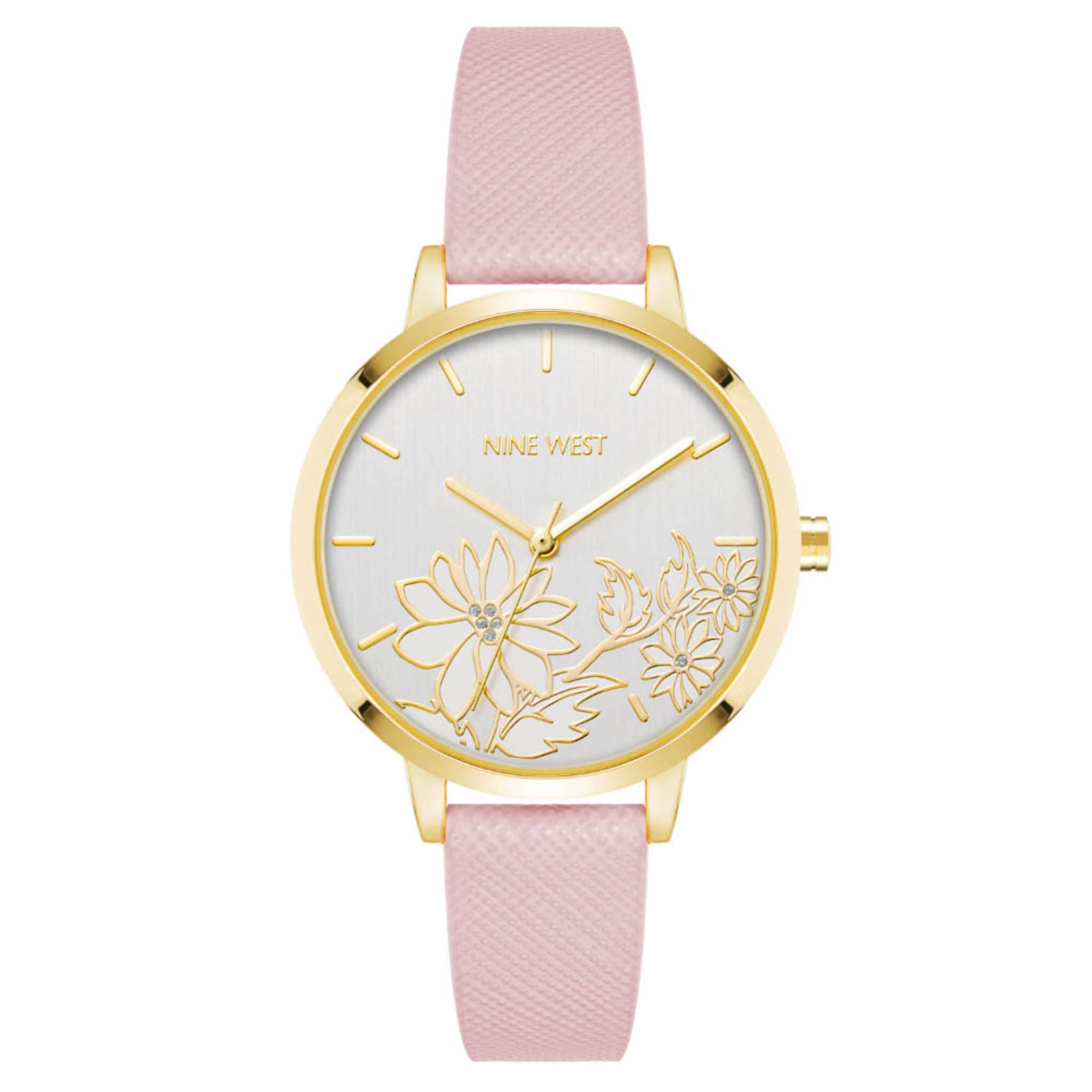 Reloj Nine West Color Rosa Nw2884Fllp