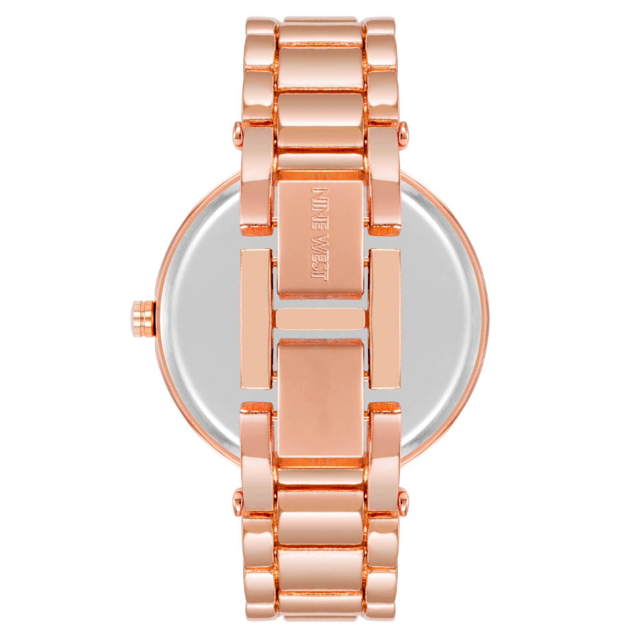 Reloj Nine West Color Dorado Rosa Nw2888Rgrg