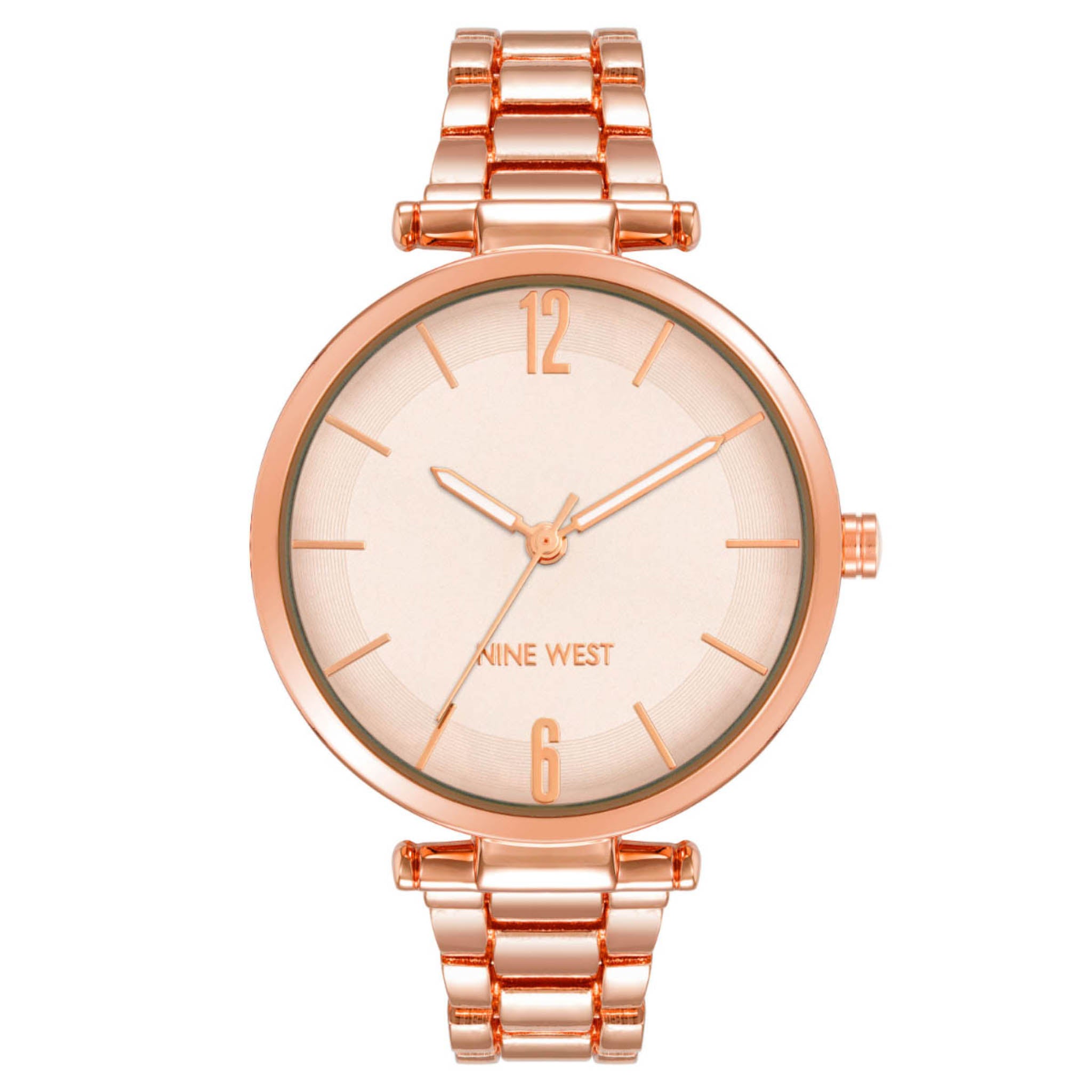 Reloj Nine West Color Dorado Rosa Nw2888Rgrg