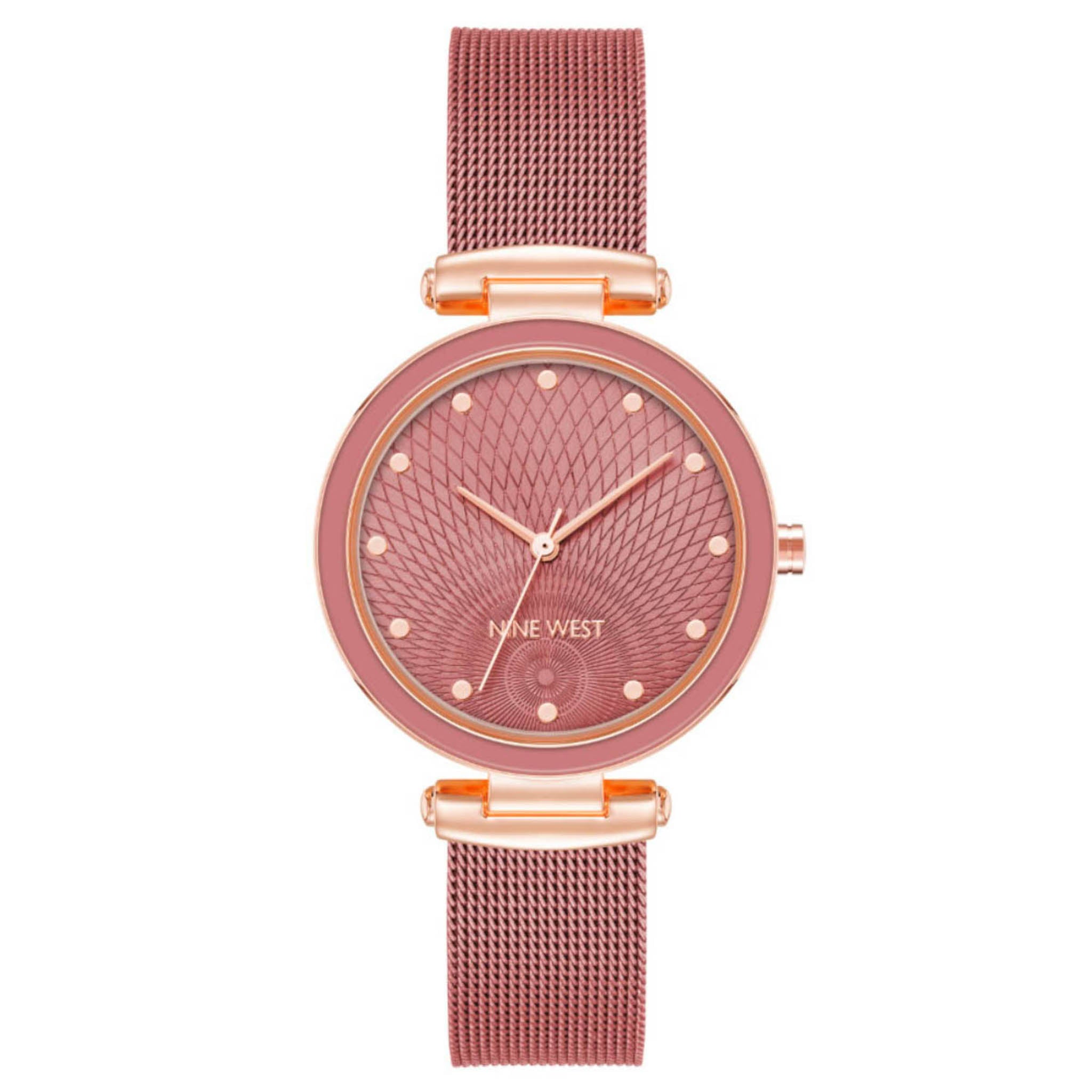 Reloj Nine West Color Rojo Nw2898Rgmv