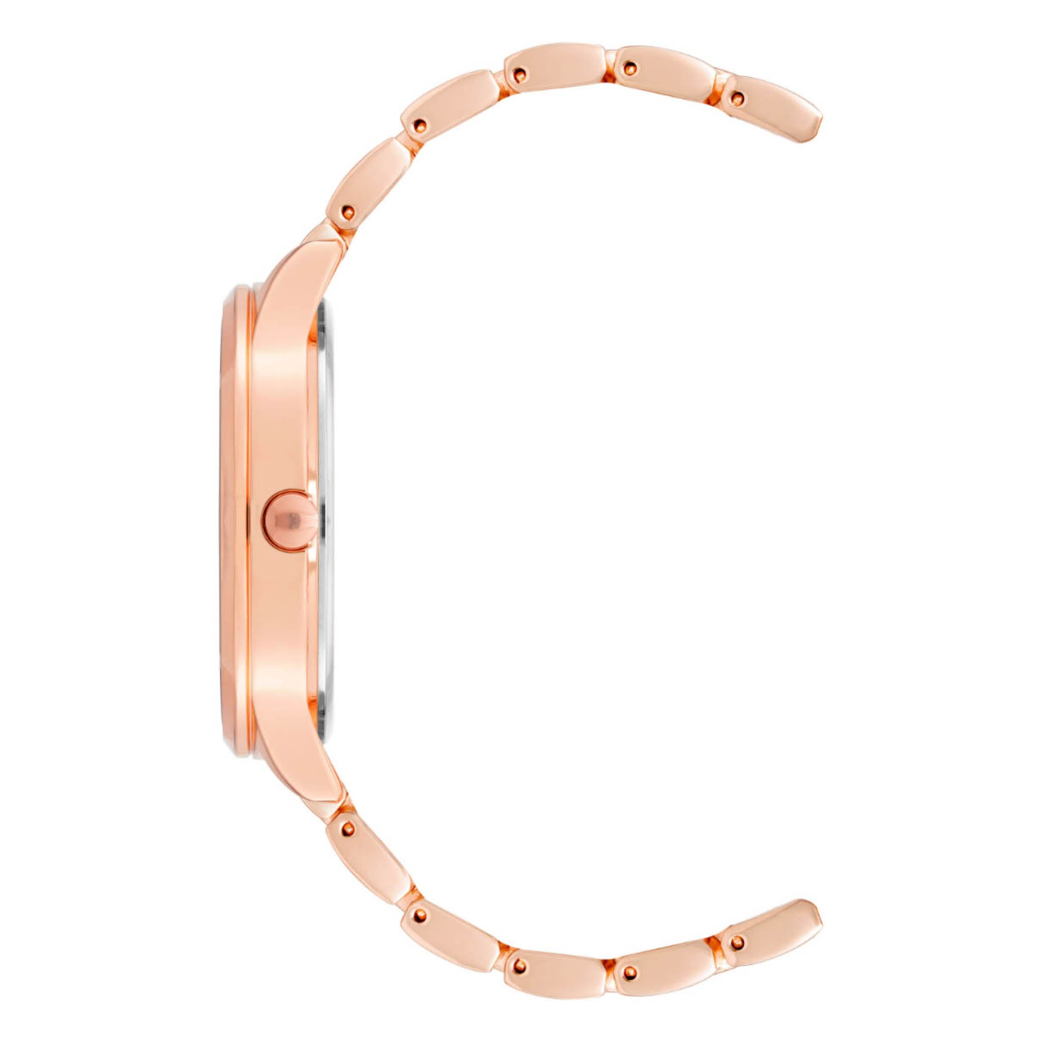 Reloj Nine West Color Dorado Rosa Nw2914Mirg