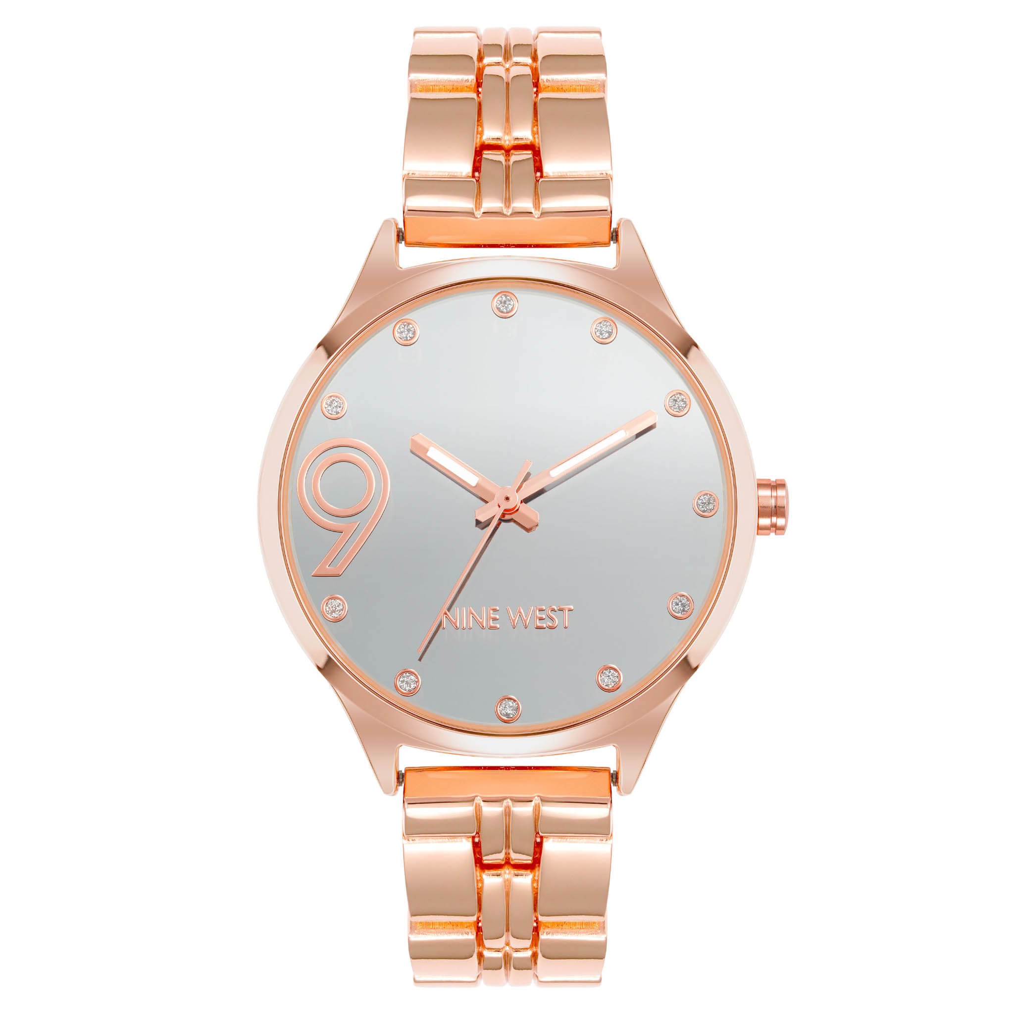 Reloj Nine West Color Dorado Rosa Nw2914Mirg
