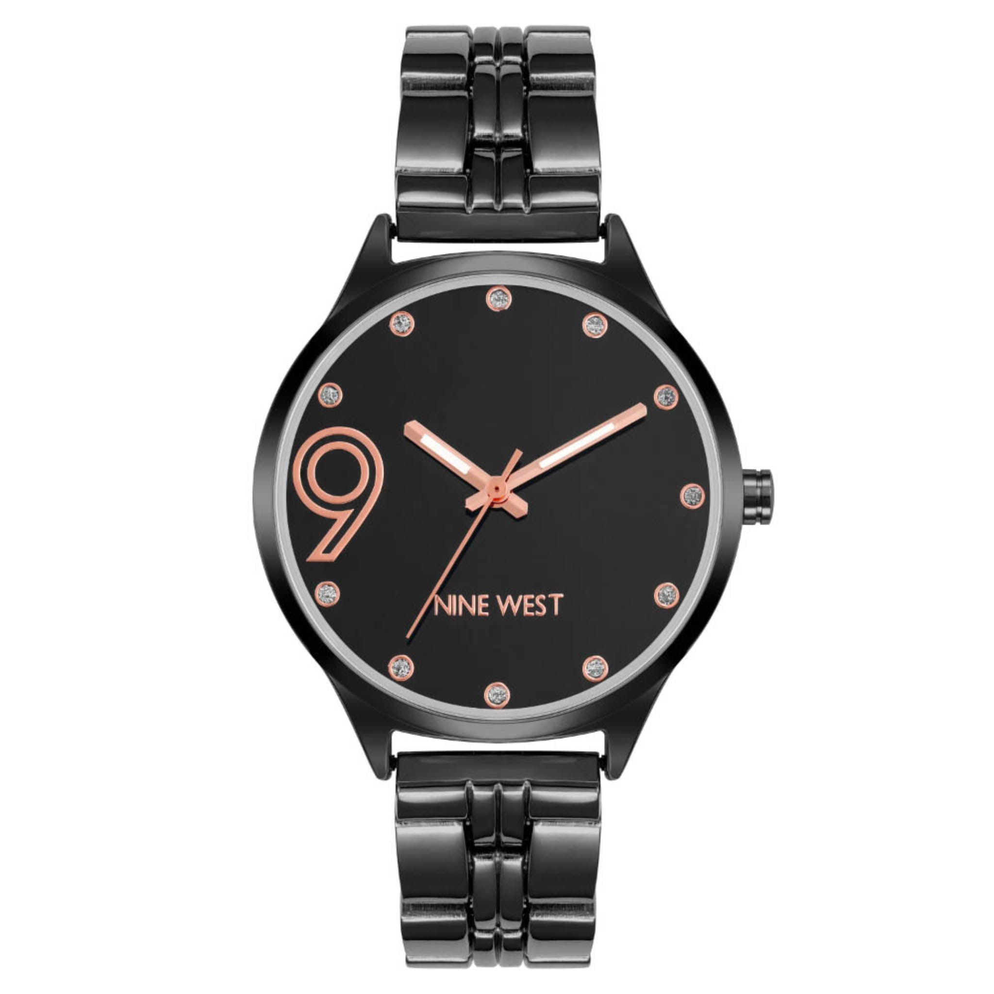 Reloj Nine West Color Negro Nw2915Migy
