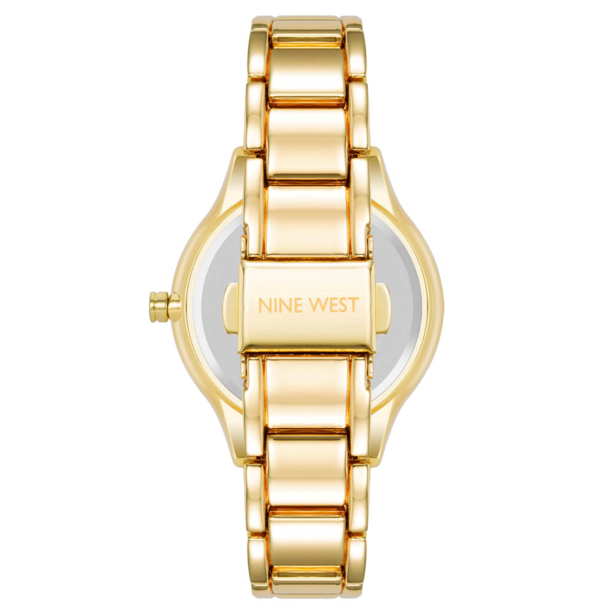 Reloj Nine West Color Dorado Nw2930Gngb
