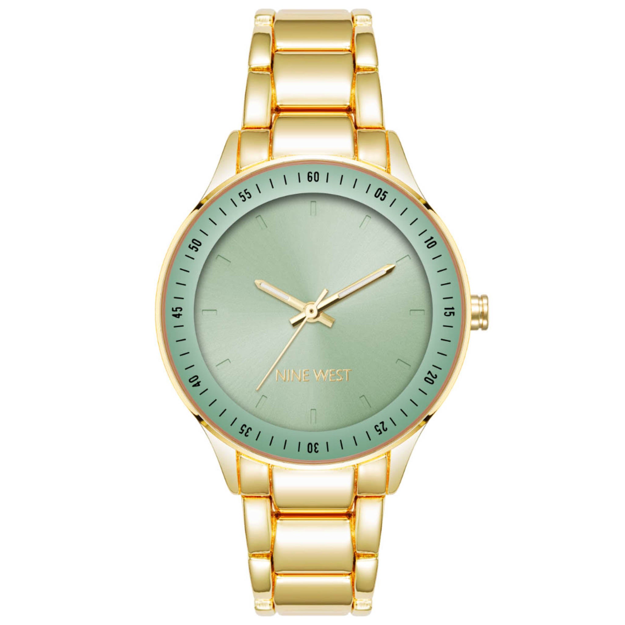 Reloj Nine West Color Dorado Nw2930Gngb