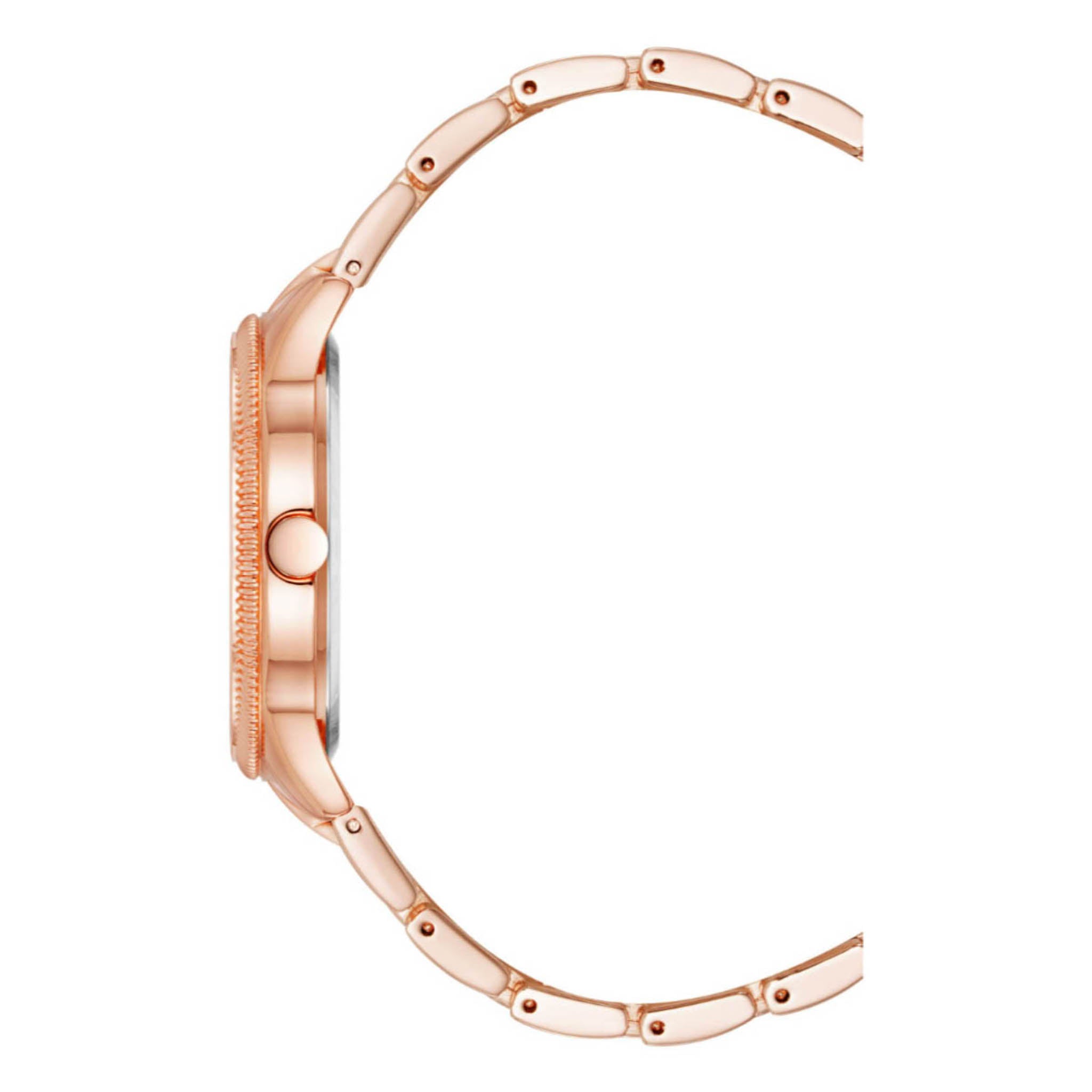 Reloj Nine West Color Dorado Rosa Nw2936Tprg
