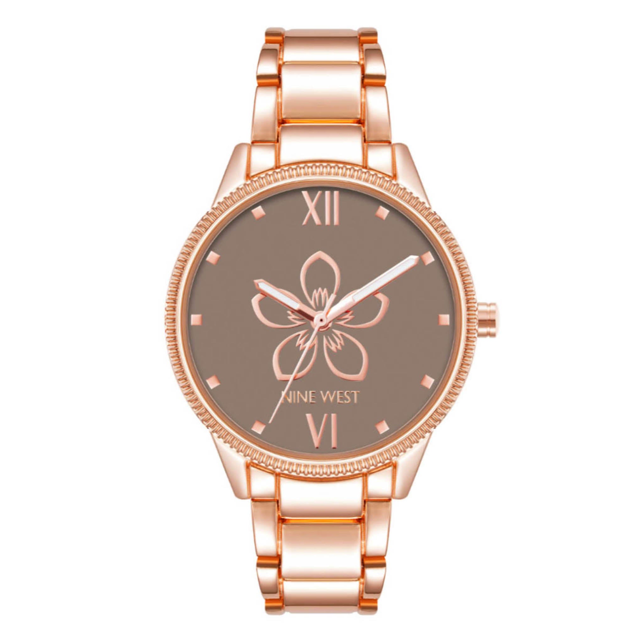 Reloj Nine West Color Dorado Rosa Nw2936Tprg