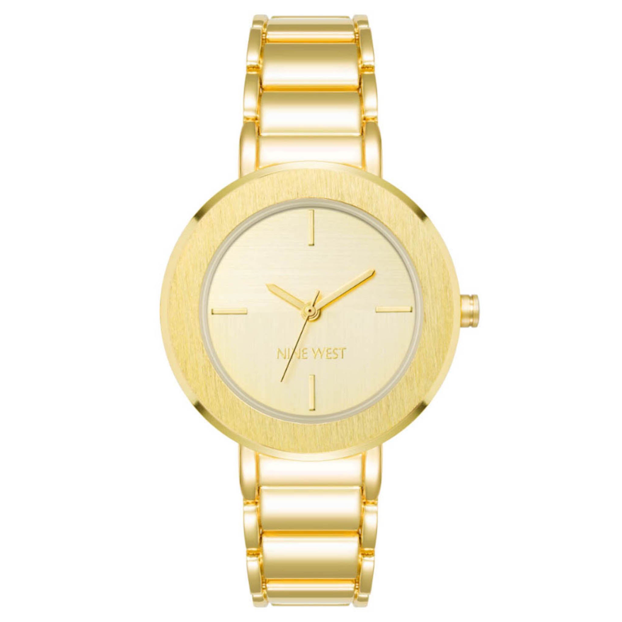 Reloj Nine West Color Dorado Nw3010Chgb