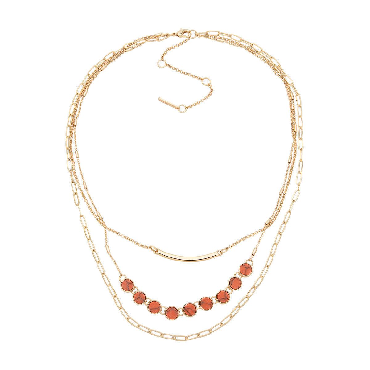 COLLAR NINE WEST SET COLOR MULTIPLIER DORADO