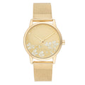 Reloj Nine West Color Dorado Nw2428Flgp