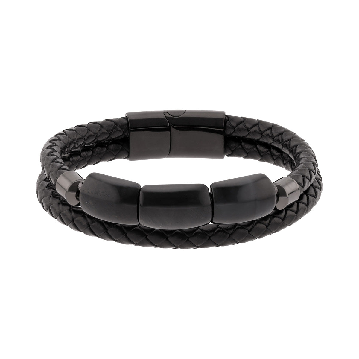 PULSERA  QUANTUM COLOR PLATA FORMA CUADRADA QUA.JGB.3064.361